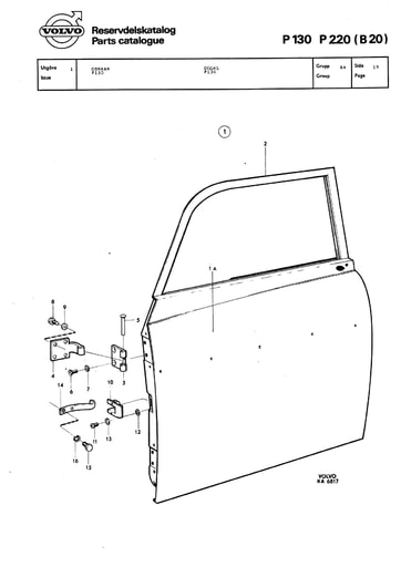 P130 Deurscharnieren