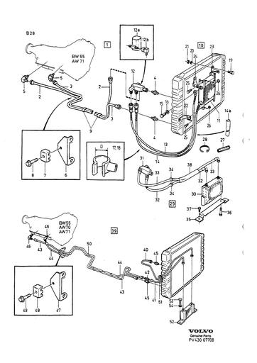Koeling automaat 6 cyl