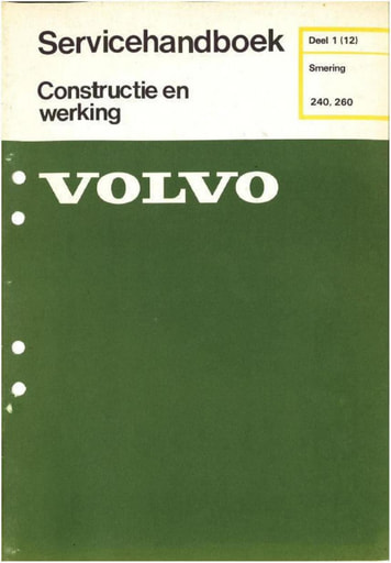 Constr  en Werk  Smering 240, 260