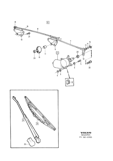 Ruitenwissersysteem RHD 2