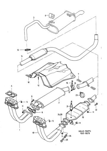 Uitlaatsysteem B18EP, FP CH  486113, B16 CH  358975