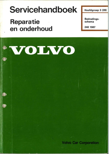 Rep  Onderh  Bedradingsschemas '87