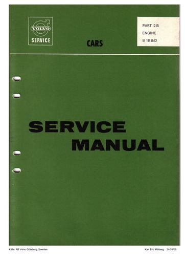 Manual Motor B18B en D