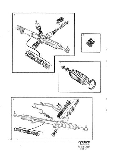 Stuurinrichting Reparatieset