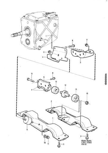 M45, M46 Montage benzinemotor USA