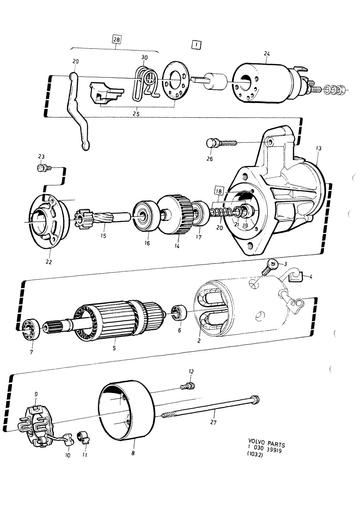 Startmotor DSL