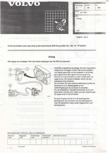 Bulletin 400 Airbag Jul'93