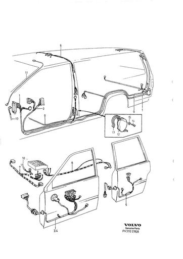 Kabelboom Cabine 5 drs