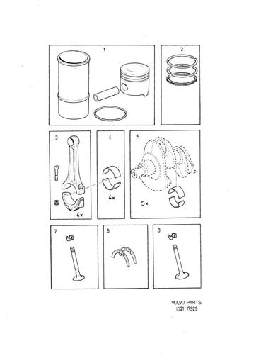 Servicekit motor