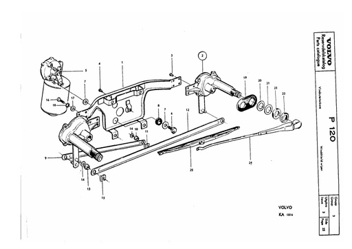 Ruitenwisser mechanisme