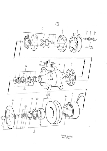 B14, B200 Airco Compressor