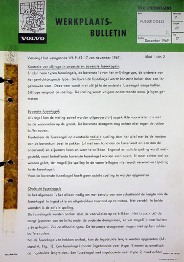 Bulletin Fuseekogels 120, 140, 180, 164