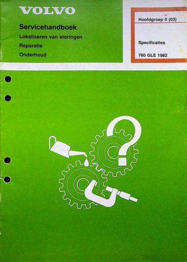 760 GLE '82 Specificaties