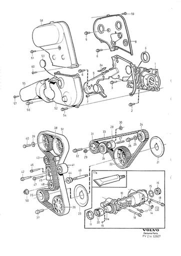 B204GT Distrubutie, auto spanrol