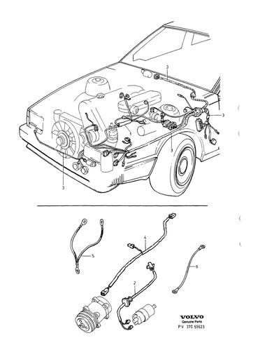Kabelboom motorcompartiment