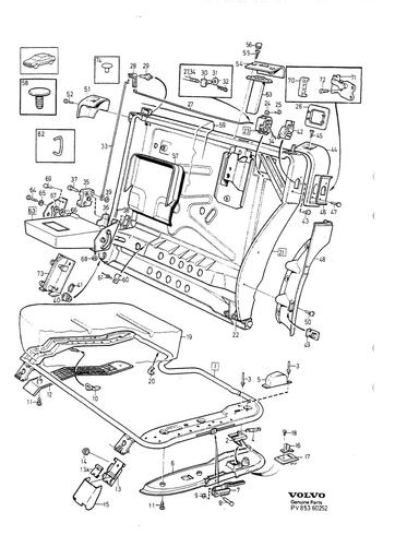 Achterbank links 5 drs 1900