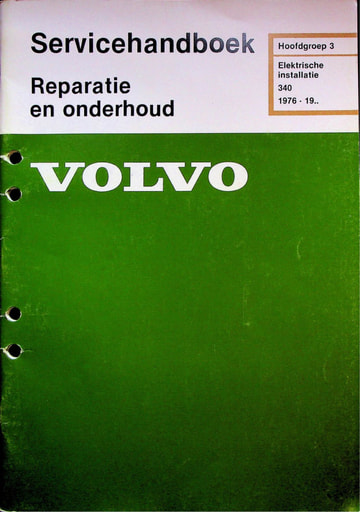 Rep  Onderh  Elektrische installatie '76 '84