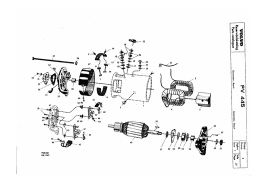 Dynamo Bosch PV 445