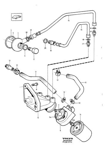 B204FT, B204GT Oliekoeling