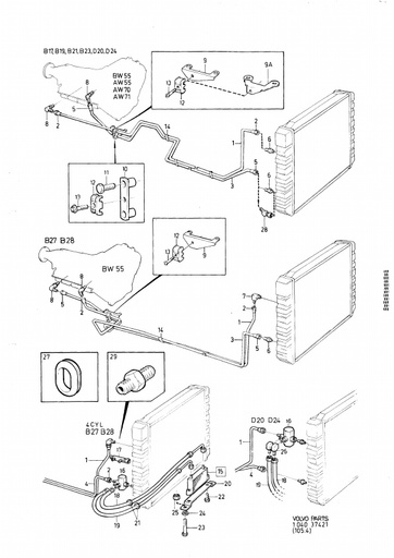 Oliekoeling automaat
