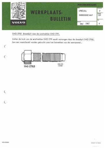 Bulletin Trommeltrekker Mei '67