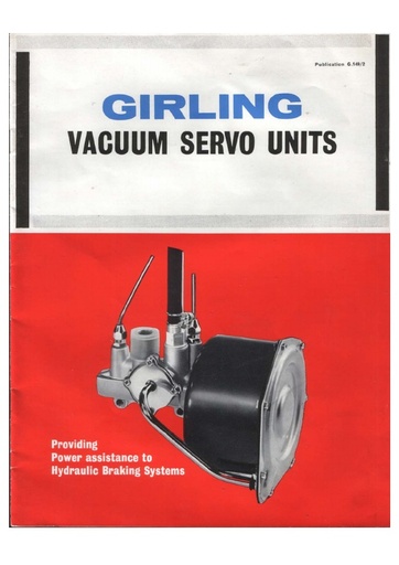 Girling Rem Bekrachtiger 2