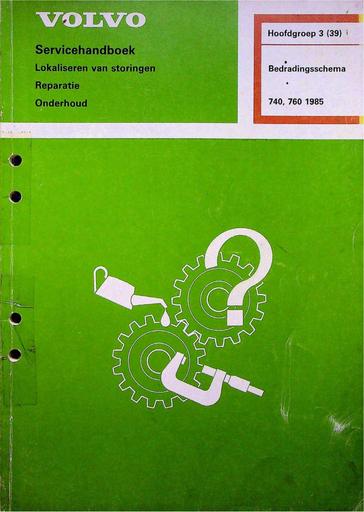 740 760 Bedradingsschema '85 1