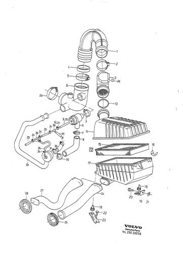 Luchtinlaat Turbocompressor