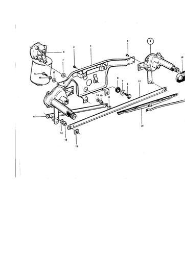 Ruitenwisser mechanisme