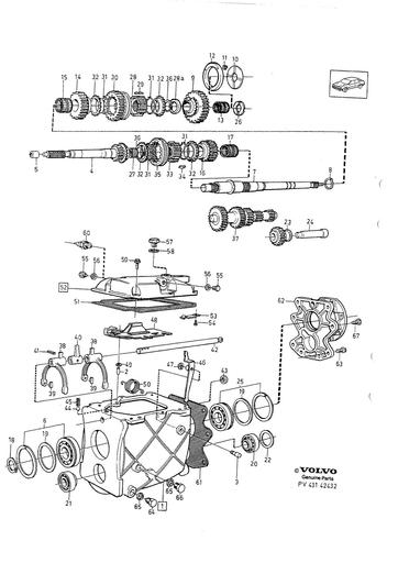 M46 Tandwielen