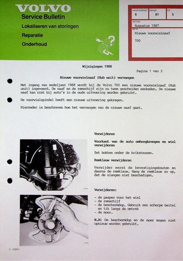 740 760 780 Voorwielnaaf '87