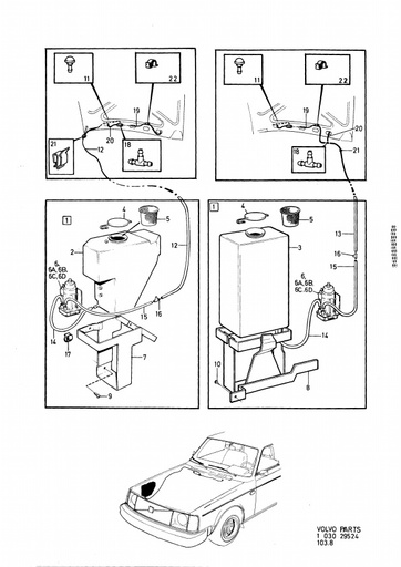 Tankje ruitenwisser