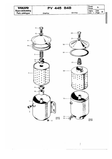 Oliefilter B4B