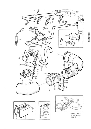 B23F Injectie Systeem LH Jetronic