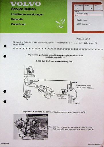 760GLE B28E Koelsysteem '83