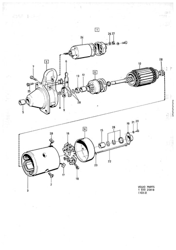 Startmotor 463856