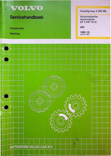 Manual 400 Aut  transm  ZF4HP14Q Jan'89