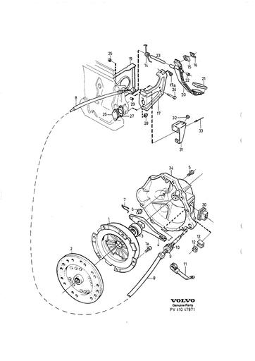 Koppeling  1989 D24, D24T