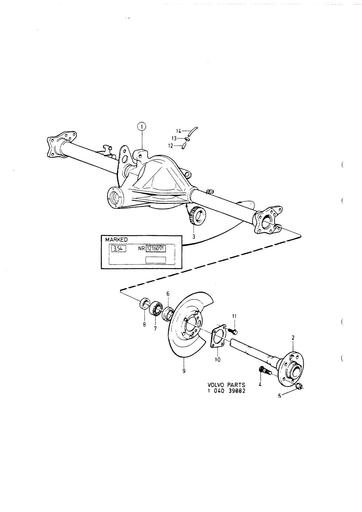 Achteras, diverse typen