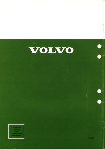 Manual Wijzigingen 1980 340