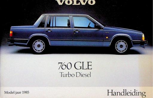 760 GLE Handleiding 1985