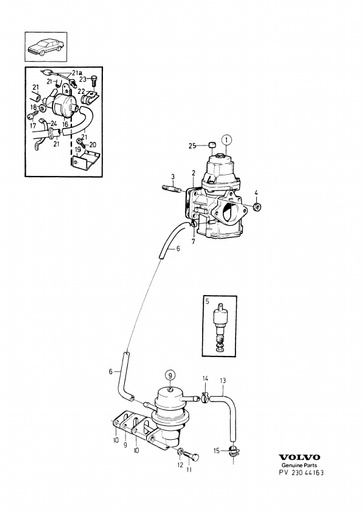 B230A Brandstofsysteem