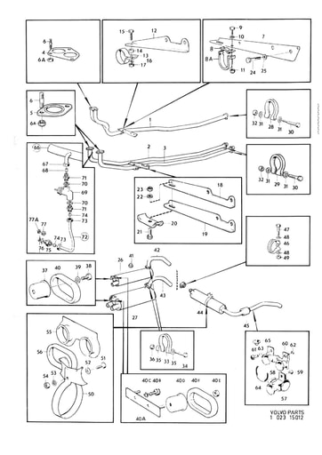 B30 A, E Uitlaatsysteem CH  102949