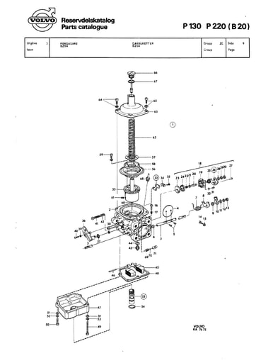 Stromberg carburateur B20A