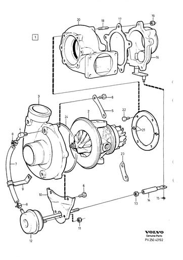 Turbocharger 1367868, 1367866, 1367867