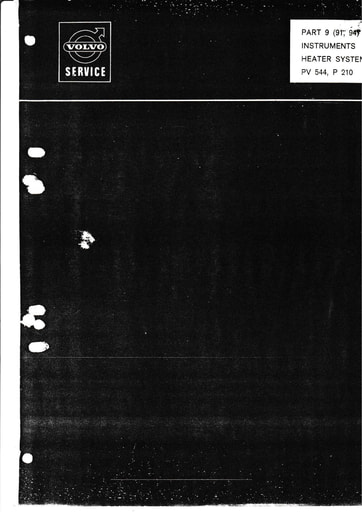 Manual PV544, P210 Instrumenten