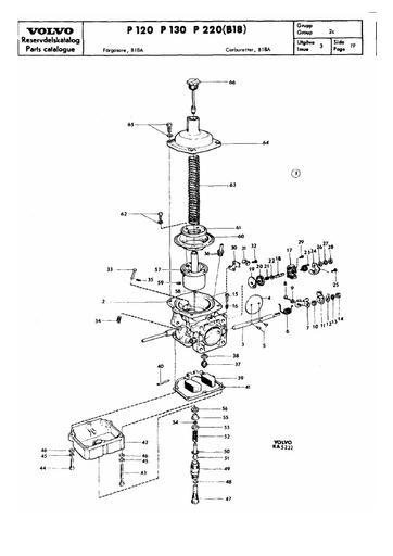 Carburateur Stromberg B18A
