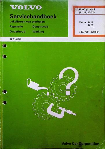 740 760 B19, B23 Schroefdraad reparatie '83 '84