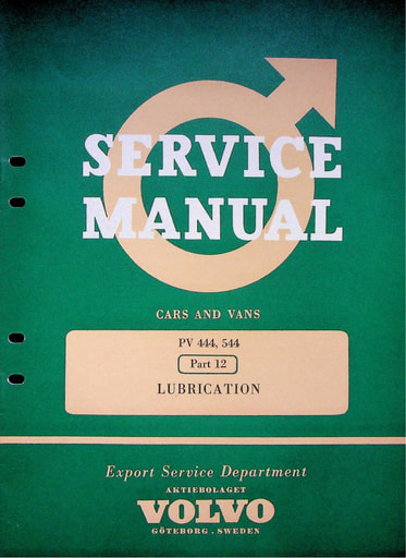 Manual PV444, 544 Smering
