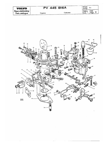 Carburateur Zenith B16A